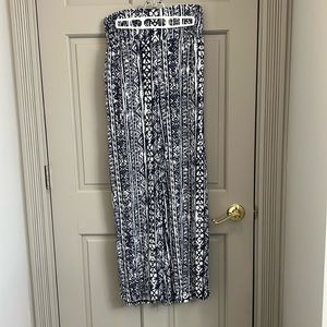 Women's Three Dots Women's Pull On Boho Style Blue Pants Size M New without tags
